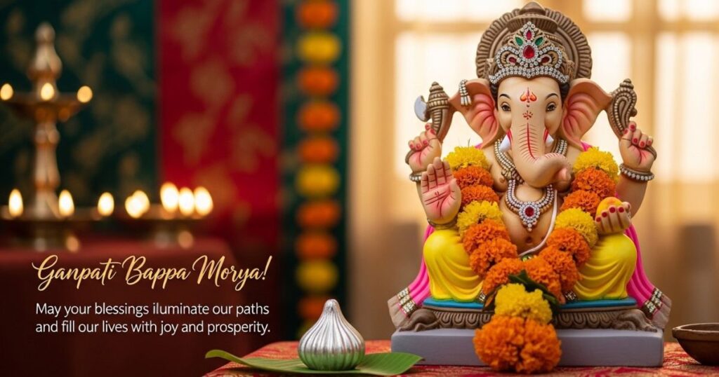 Best Captions for Ganpati Bappa to Bless Your Instagram