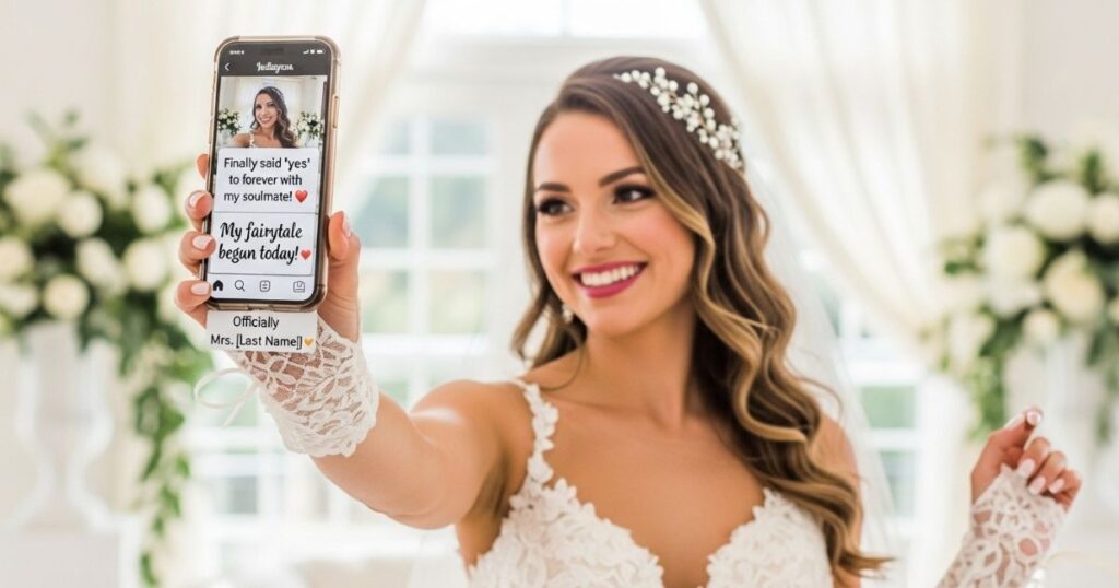 Bride Captions for Instagram for Girls