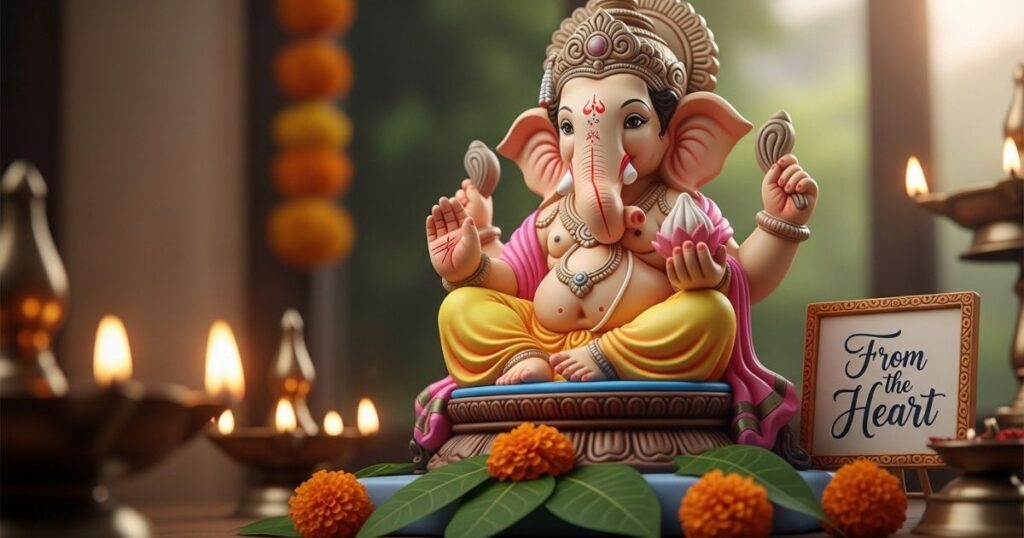 Devotional Ganpati Captions for Instagram From the Heart