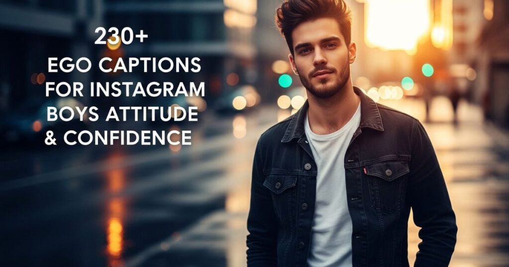 Ego Captions for Instagram for Boy