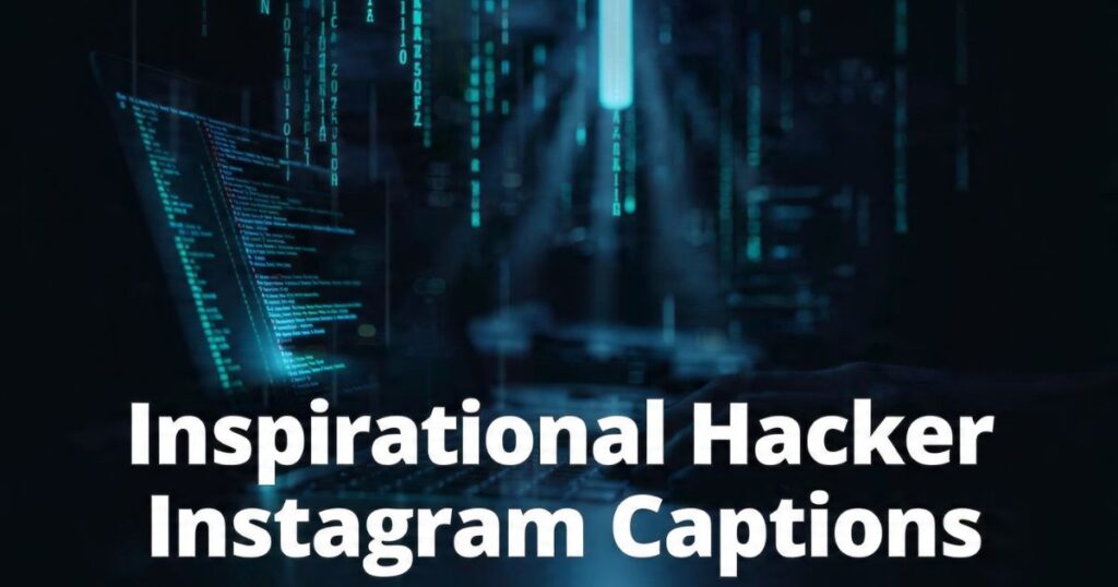 Inspirational Hacker Instagram Captions