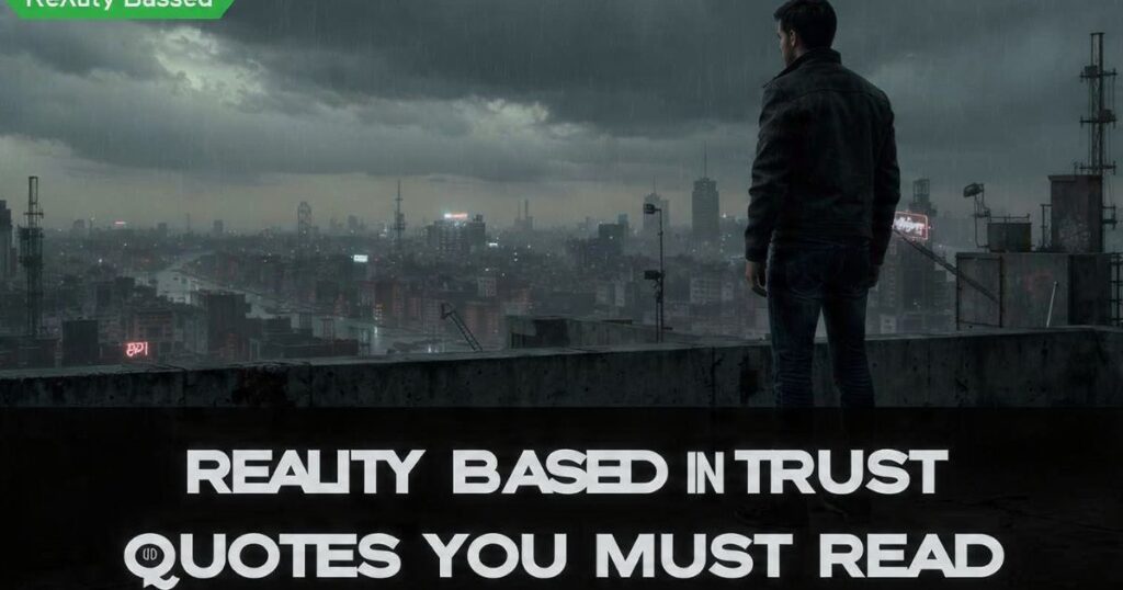 Reality Based Trust Quotes in Hindi You Must Read