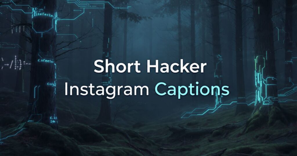 Short Hacker Instagram Captions