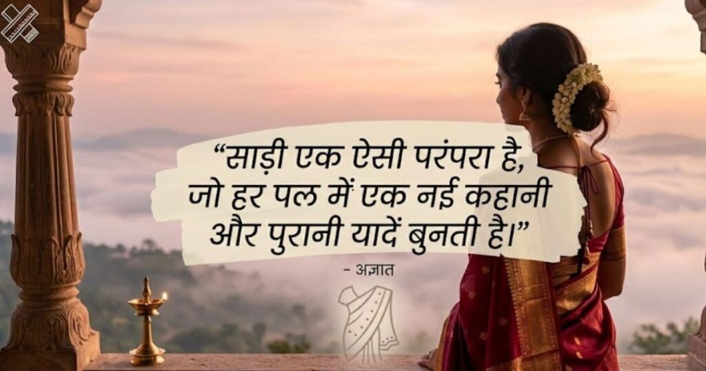 Traditional Saree Quotes in Hindi