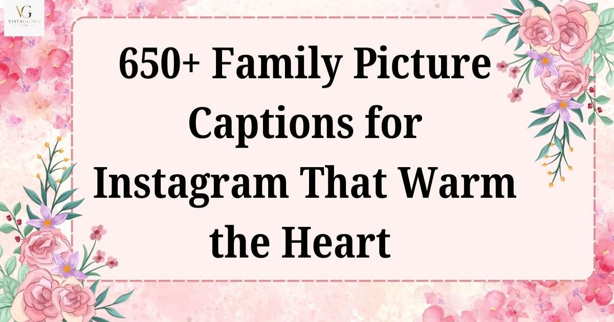 Holiday Captions for Family Photo