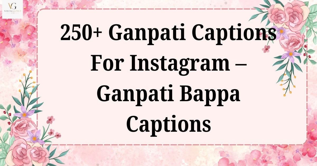 ganpati bappa caption