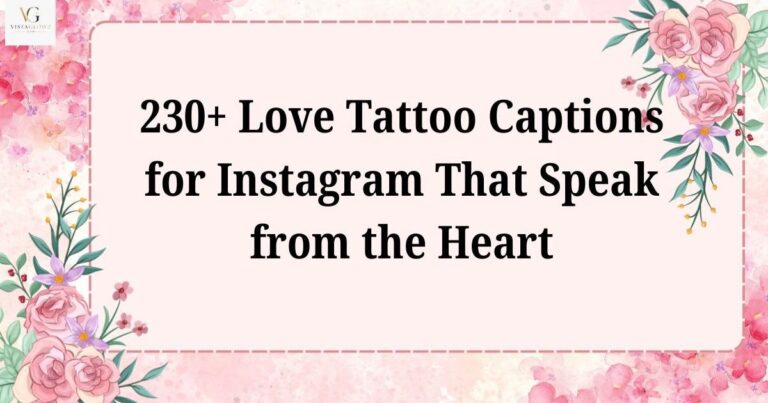 tattoo captions for instagram