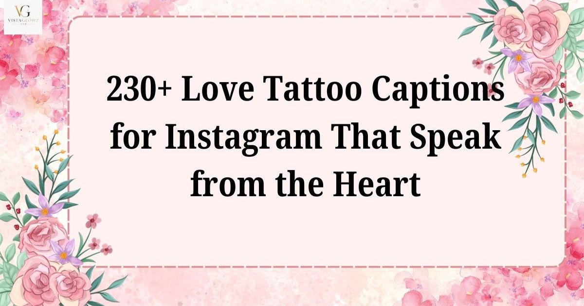 tattoo captions for instagram