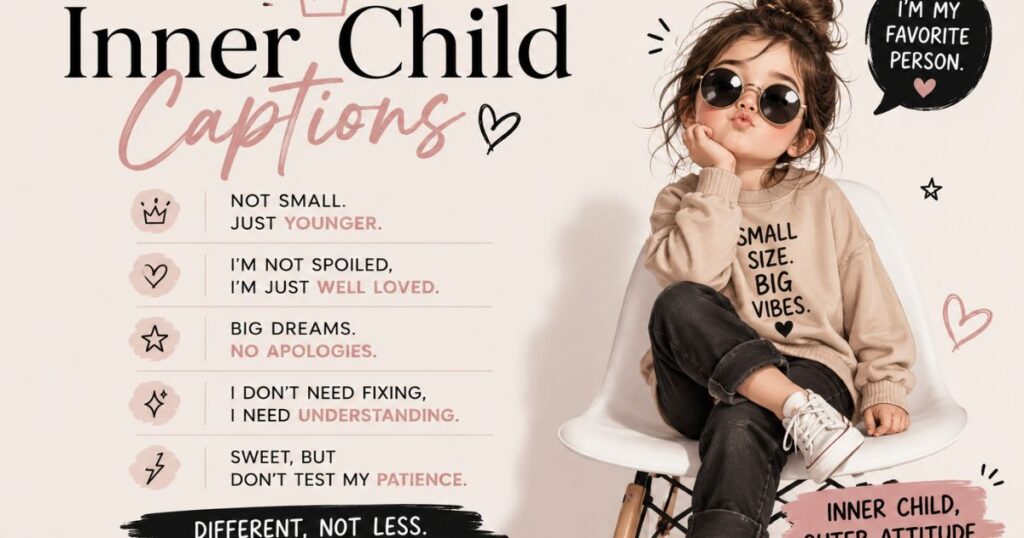 Attitude Inner Child Captions