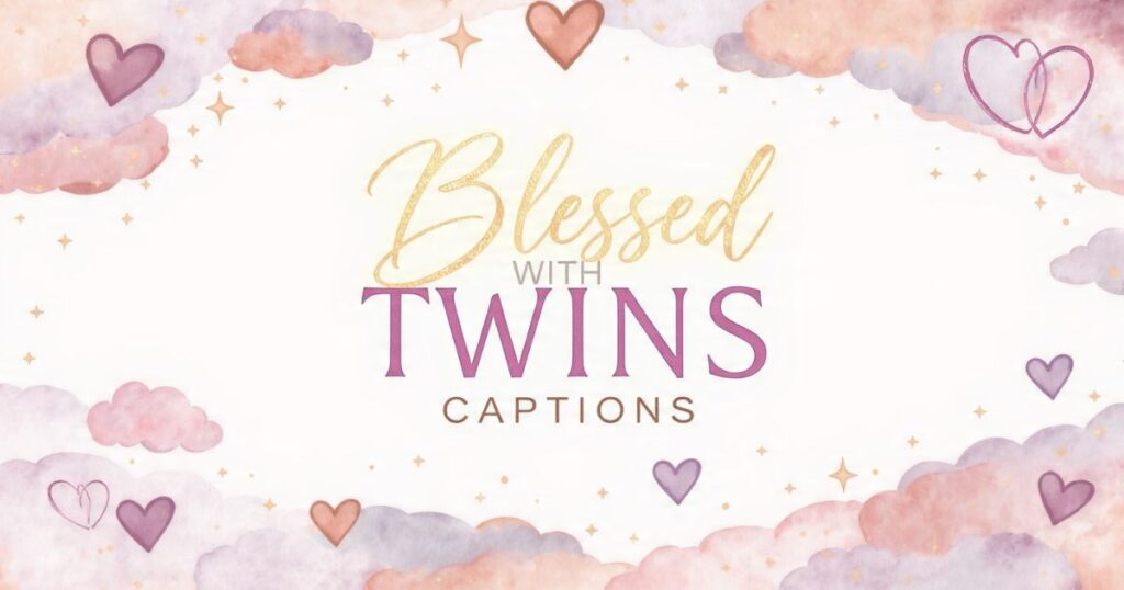 Blessed With Twins Captions