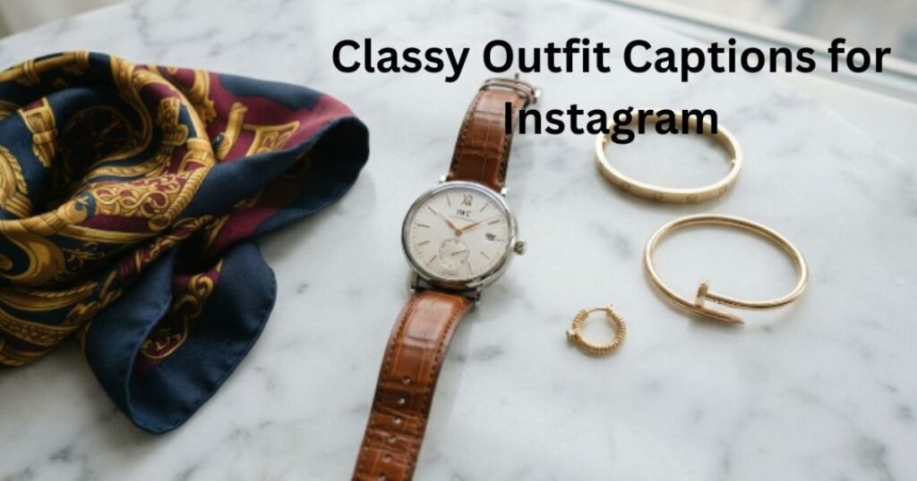 Classy Outfit Captions for Instagram