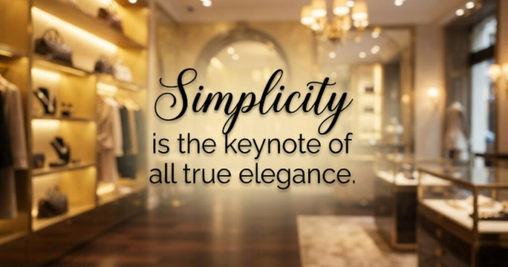 Elegance Quotes for Instagram
