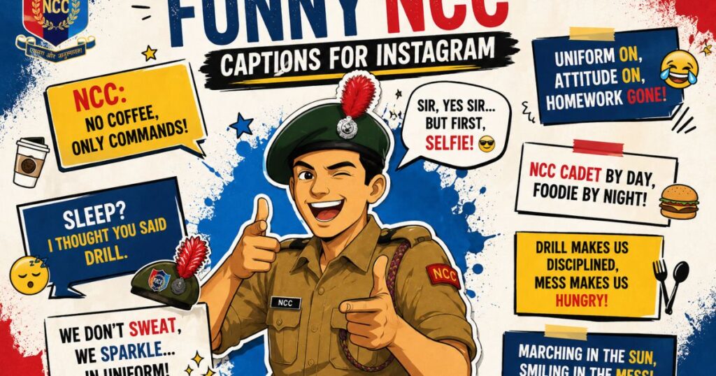 Funny NCC Captions for Instagram