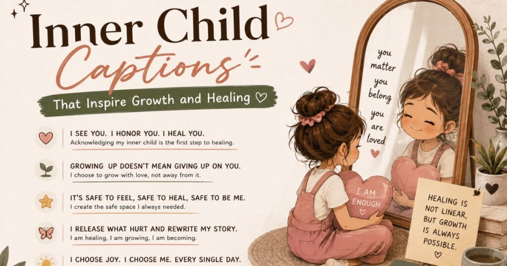 Inner Child Captions That Inspire Growth and Healing