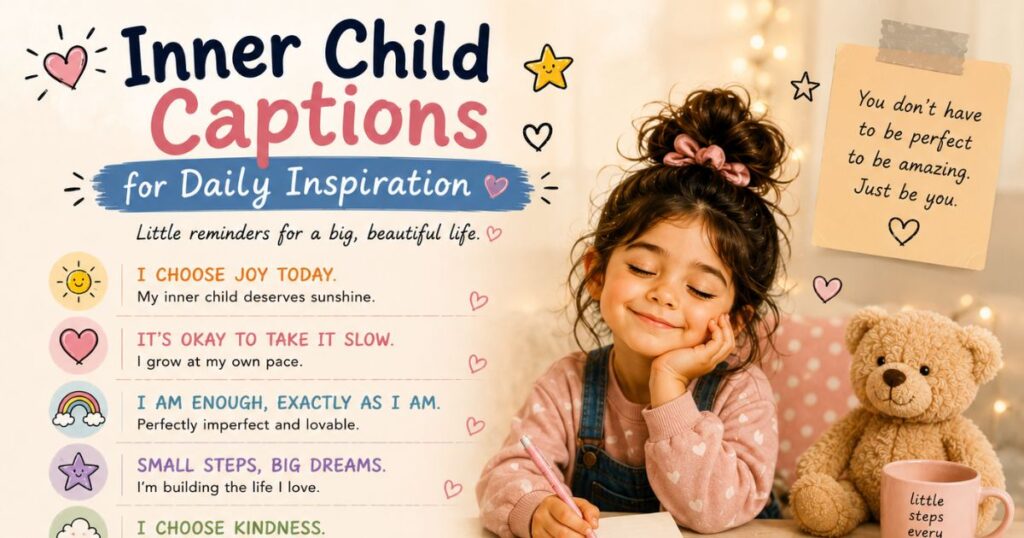 Inner Child Captions for Daily Inspiration