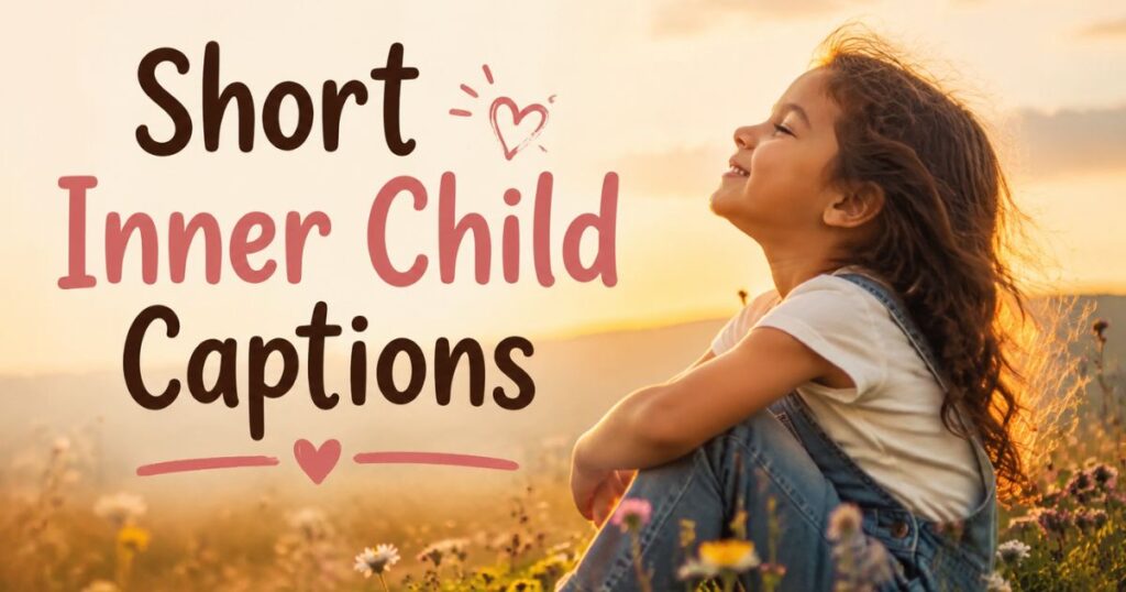 Short Inner Child Captions