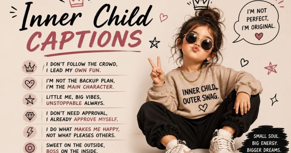 Swag Inner Child Captions