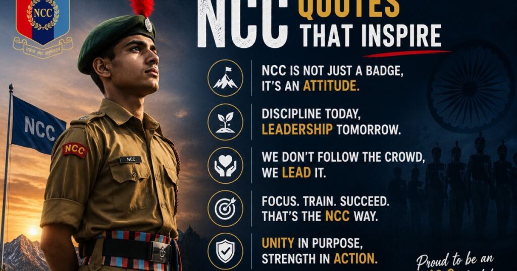 Trending NCC Quotes for Instagram