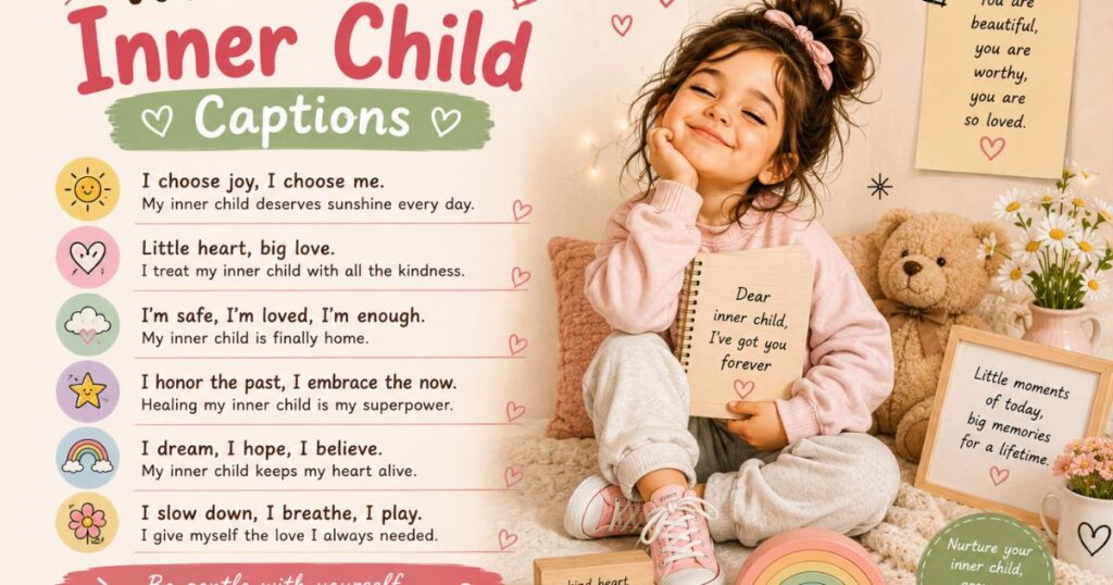 Wholesome Inner Child Captions