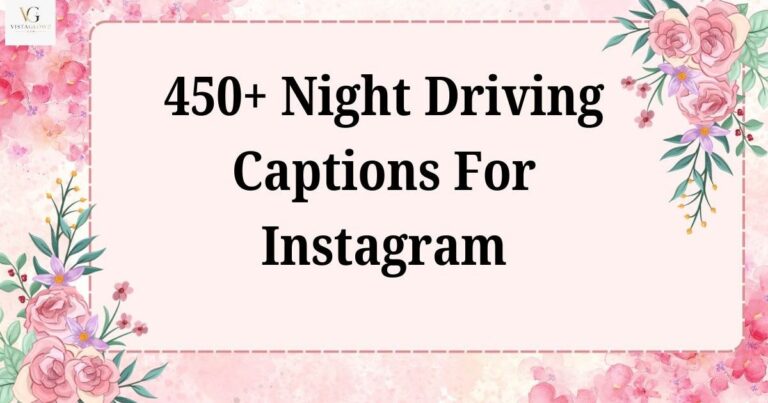 night drive captions for instagram