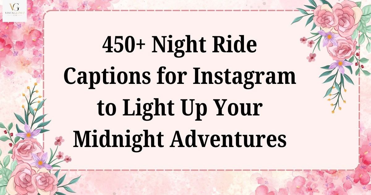 night ride captions for instagram
