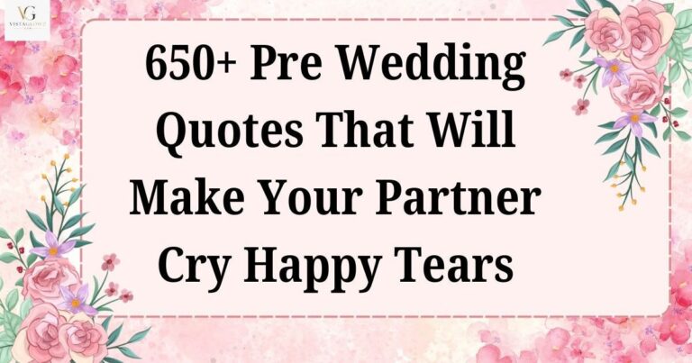 pre wedding quotes