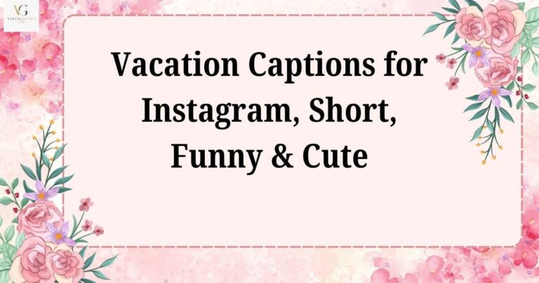 vacation captions