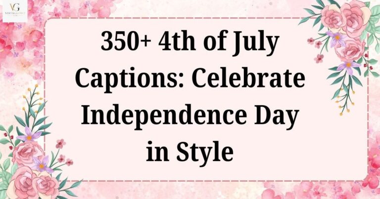 4th of july captions