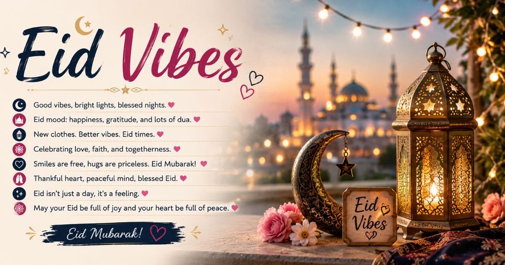 Eid Vibes Caption