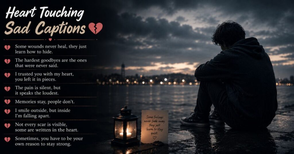 Heart Touching Sad Caption