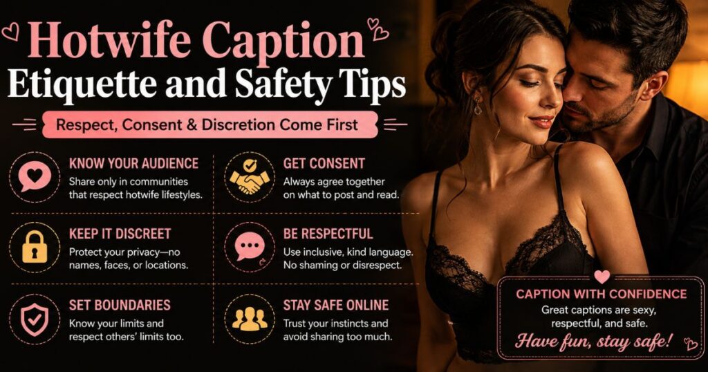 Hotwife Caption Etiquette and Safety Tips