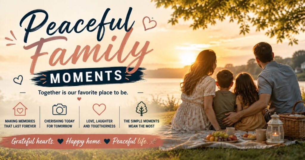 Peaceful Family Moments