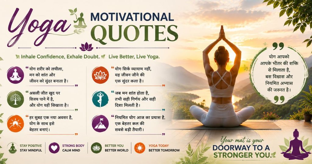 Yoga Motivational Quotes