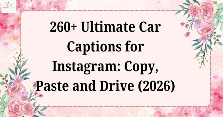 car captions for instagram