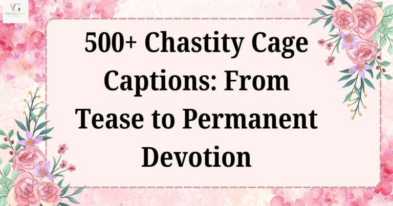 chastity cage captions