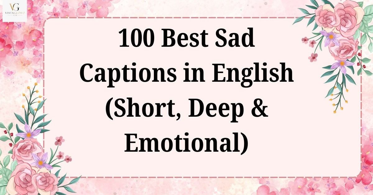 english sad caption