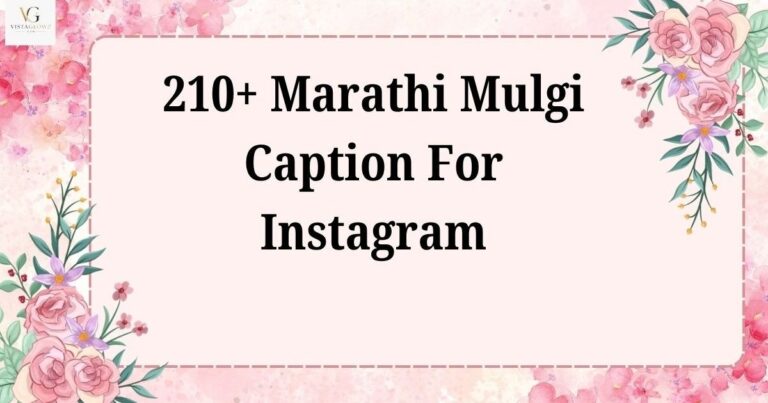marathi mulgi caption for instagram