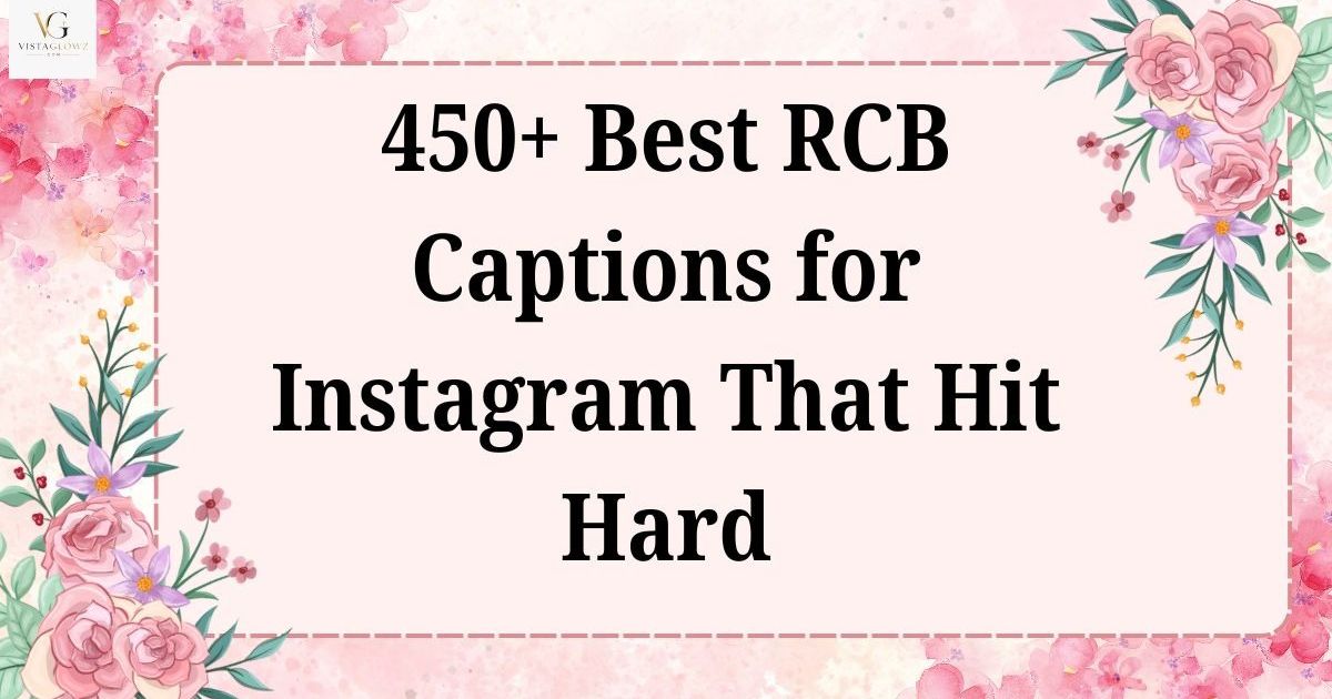 rcb captions for instagram