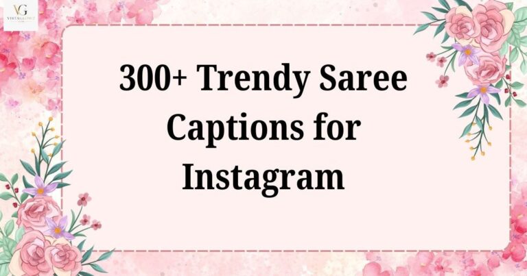saree captions for instagram in hindi