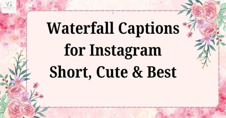 waterfall captions for instagram