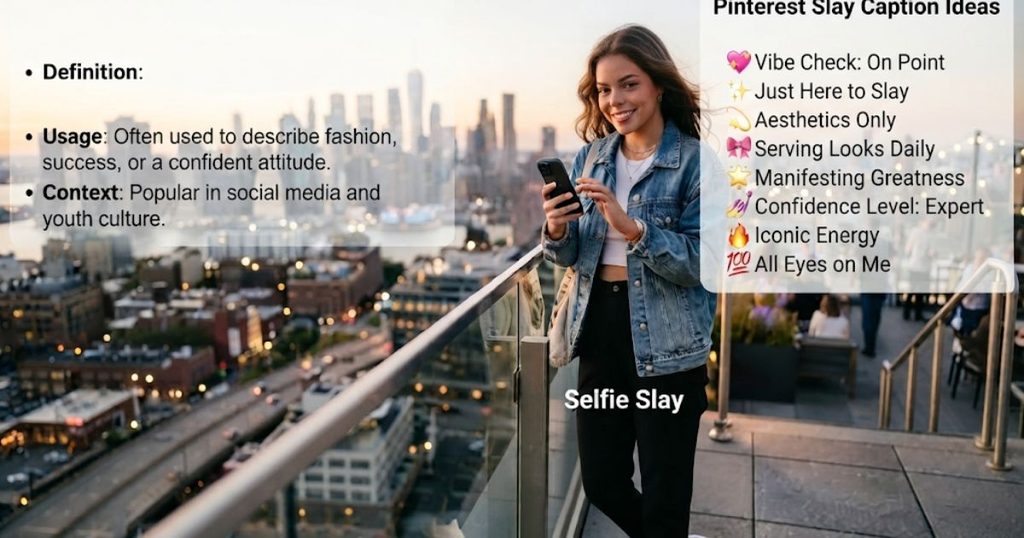 17. Pinterest Slay Caption Ideas