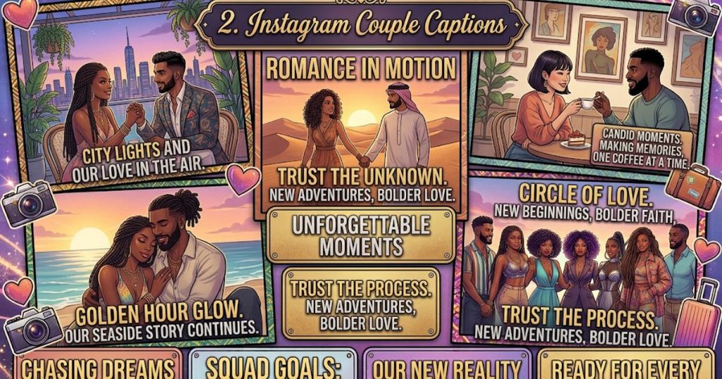 2. Instagram Couple Captions