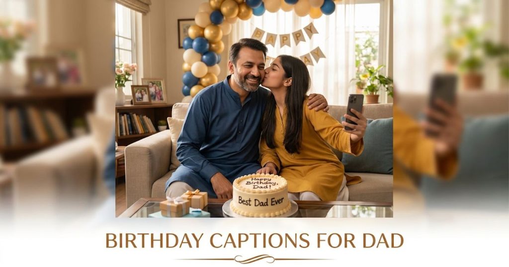 Birthday Captions For Dad