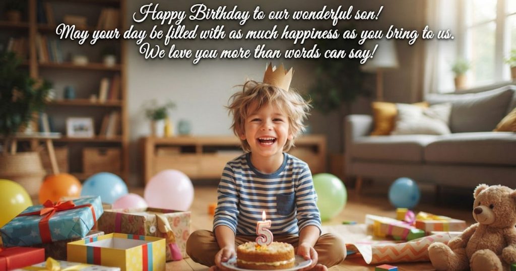 Birthday Son Captions
