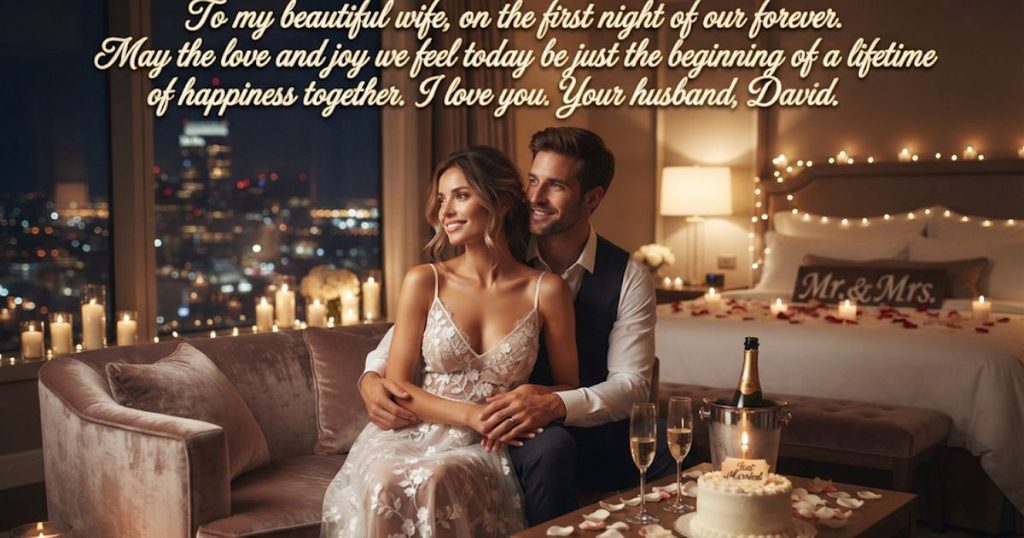 First Night Wife Captions