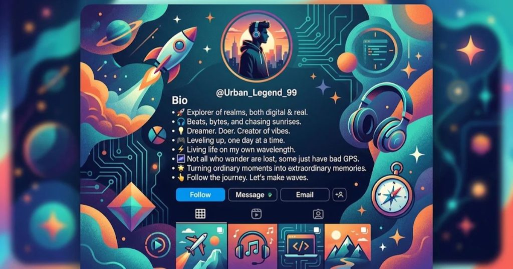 Unique Instagram Bio For Boys
