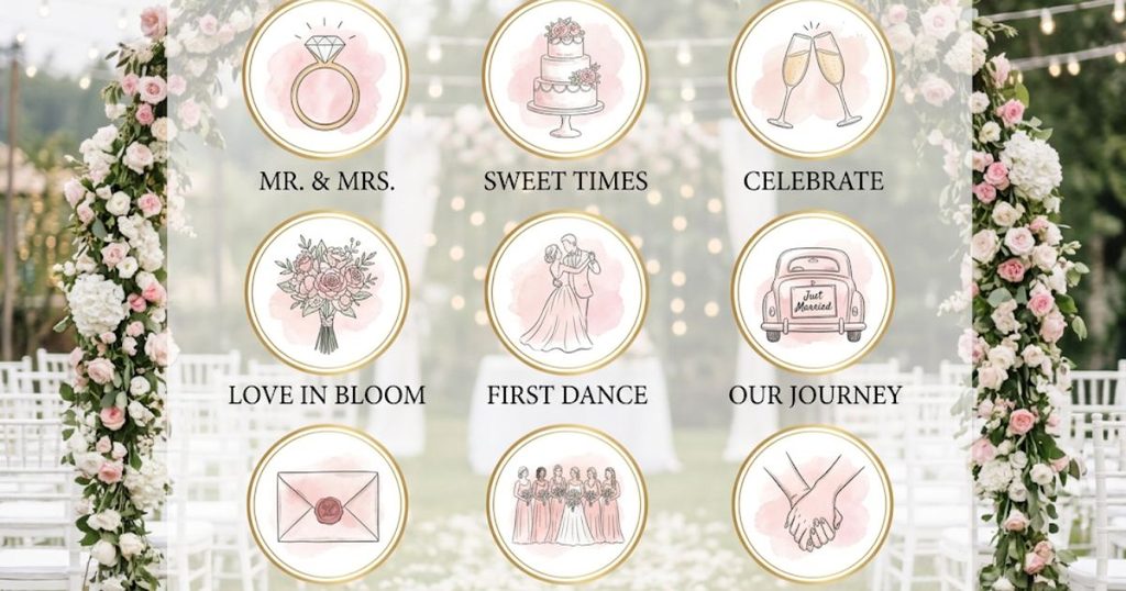 Wedding Highlight Captions