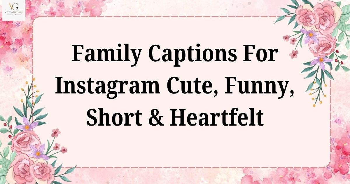 family caption