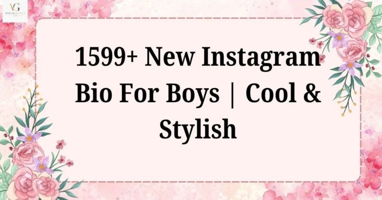 instagram bio for boys stylish