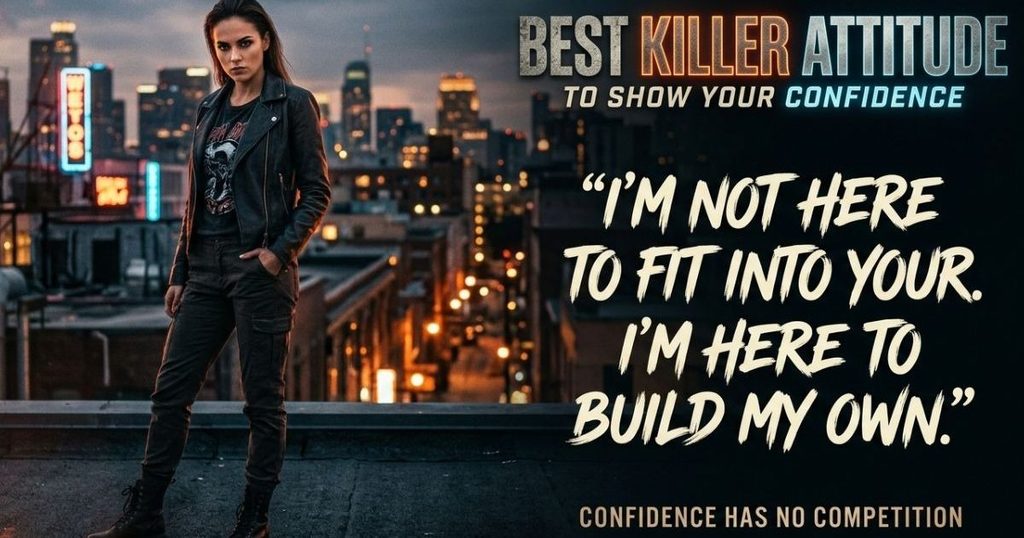 Best Killer Attitude Quotes to Show Your Confidence